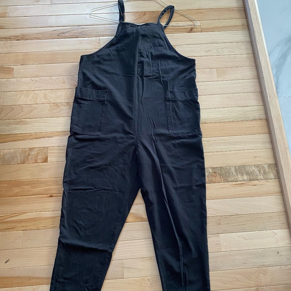 Quince Organic Cotton Maternity Overalls